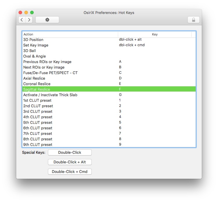 adding a clut to osirix md